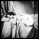 Drapery and Boy Sleeping - Acrylic Painting